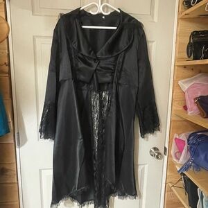 New satin corset coat